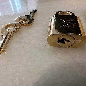 Authentic Louis Vuitton Lock and Key